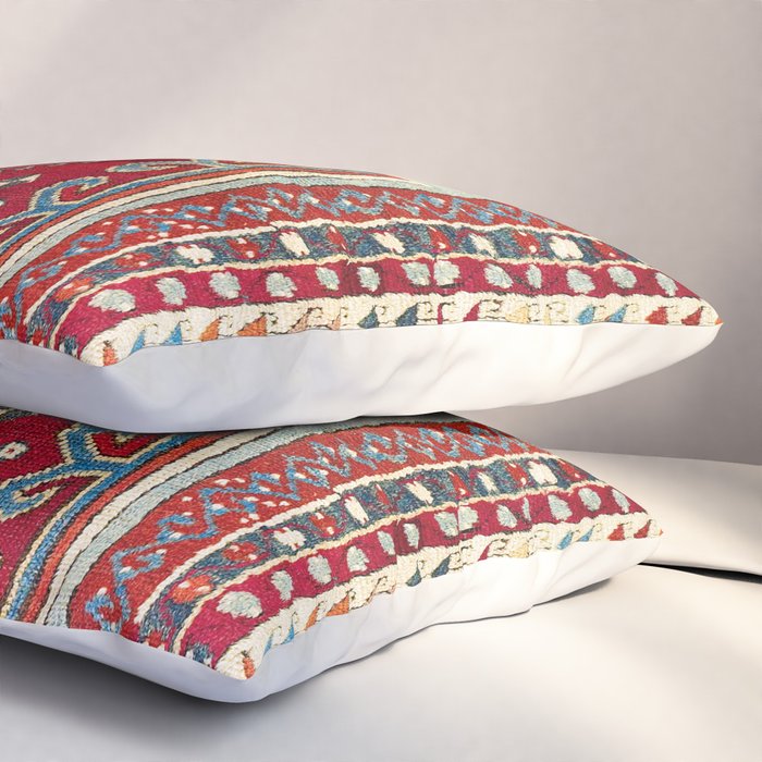 Sivas Central Anatolian Niche Rug Print Pillow Sham Gallery Image 3
