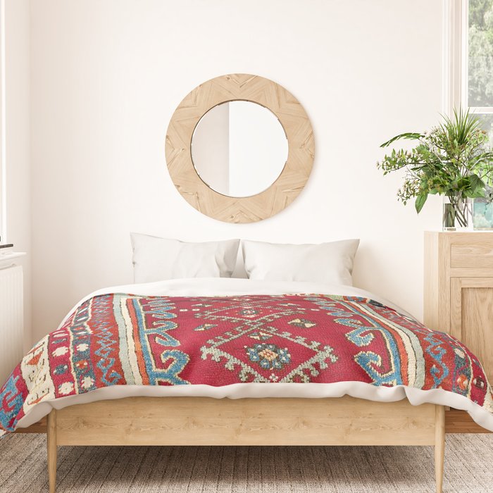 Sivas Central Anatolian Niche Rug Print Duvet Cover Gallery Image 3