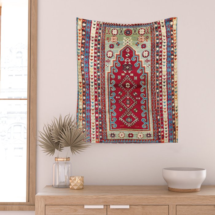 Sivas Central Anatolian Niche Rug Print Wall Tapestry Gallery Image 2