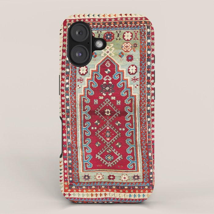 Sivas Central Anatolian Niche Rug Print iPhone Case Gallery Image 1