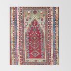 Sivas Central Anatolian Niche Rug Print Throw Blanket Gallery Image 2