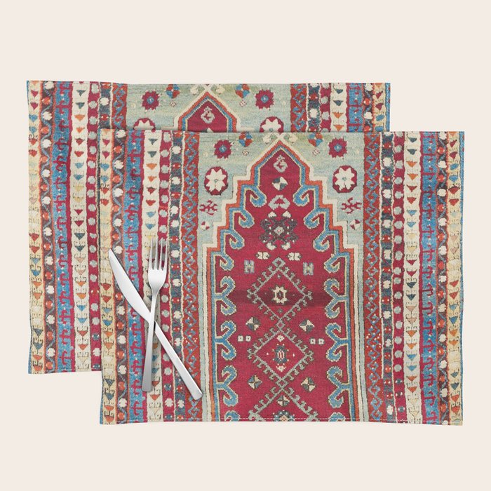 Sivas Central Anatolian Niche Rug Print Placemat Gallery Image 1