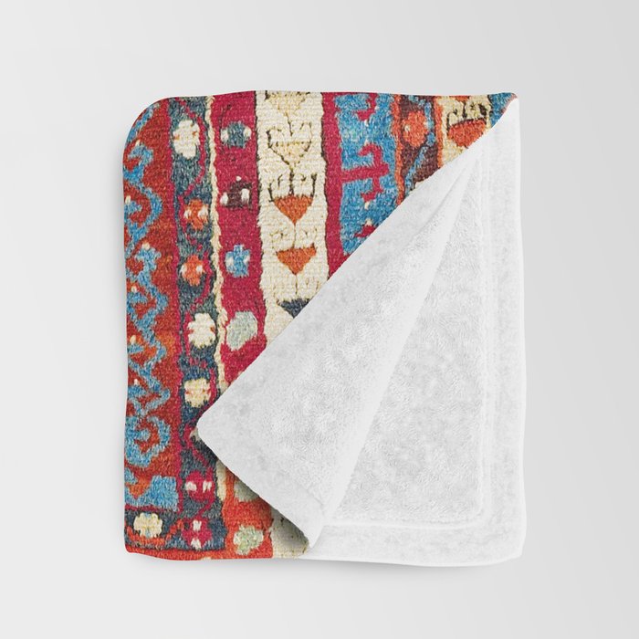 Sivas Central Anatolian Niche Rug Print Throw Blanket Gallery Image 3