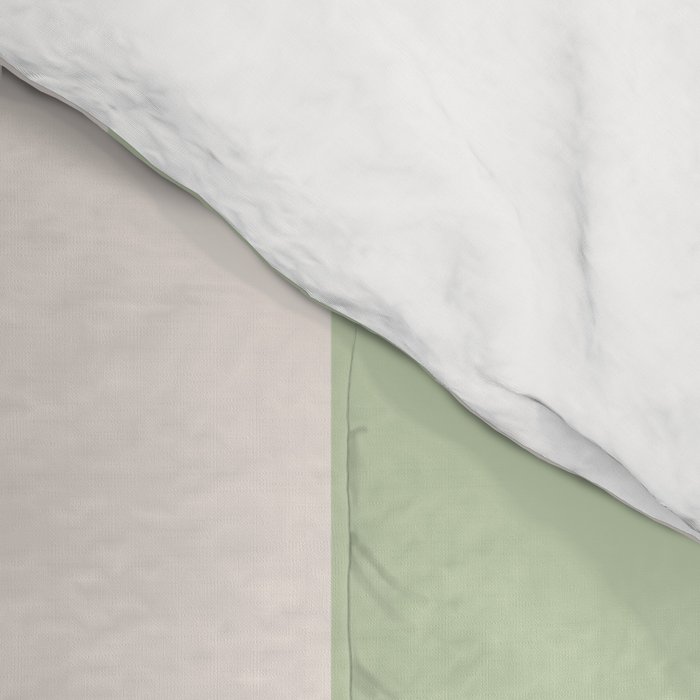 Pastel Green Vertical Stripes Comforter Gallery Image 4