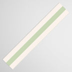 Pastel Green Vertical Stripes Table Runner Gallery Image 3