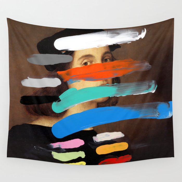 Composition 756 Wall Tapestry Gallery Image 1