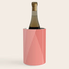 Geometric Triangles VII Pink and Green Wine Chiller Gallery Image 3