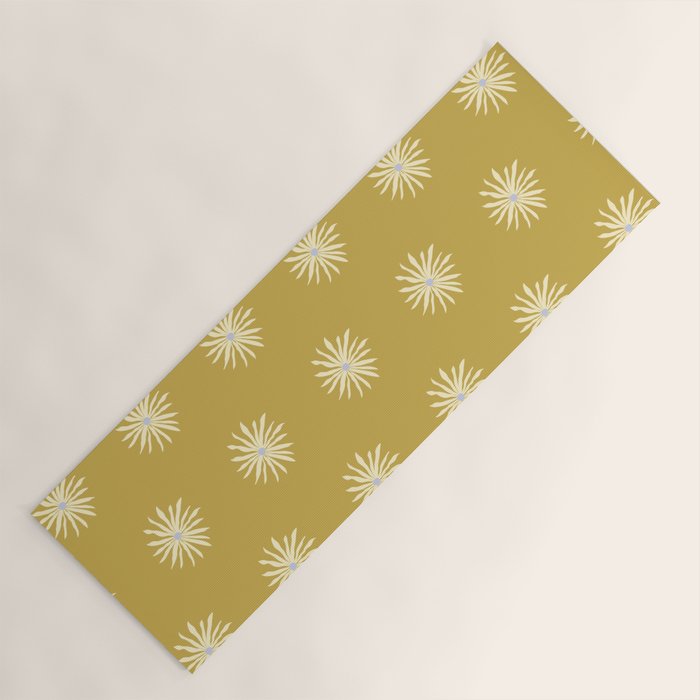 Retro Sun  Yoga Mat Gallery Image 1