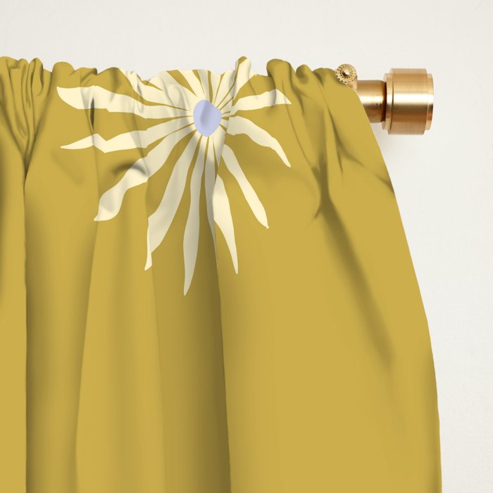Retro Sun  Window Curtain Gallery Image 2