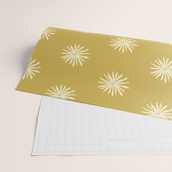Retro Sun  Wrapping Paper Gallery Image 2