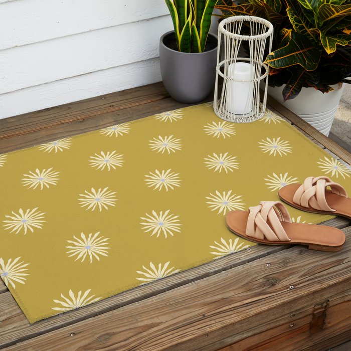 Retro Sun  Outdoor Rug Gallery Image 2