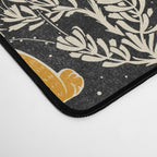 Jackalope - black & marigold  Desk Mat Gallery Image 4