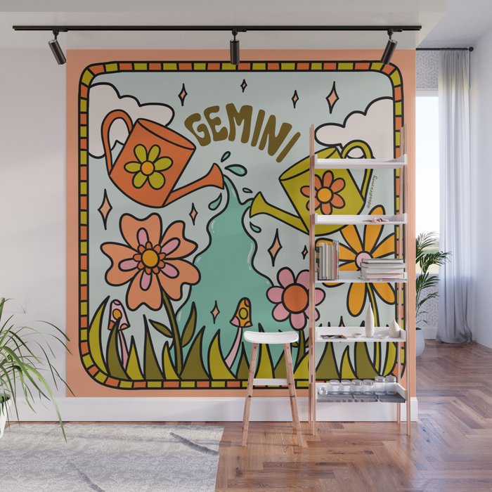 Gemini Garden Wall Mural Gallery Image 1