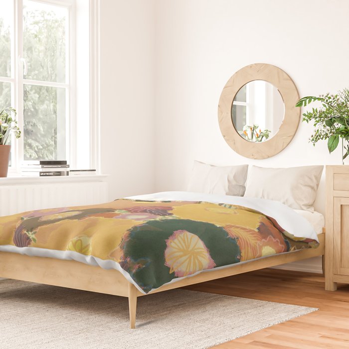 Magic Garden #1 Duvet Cover Gallery Image 2