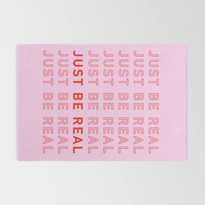Just Be Real Rug Gallery Image 2