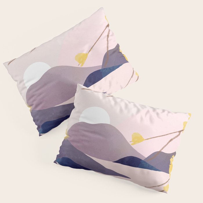 Midnight Bloom 02 Pillow Sham Gallery Image 1