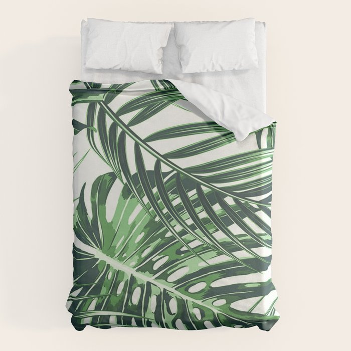 Tropical Leaves 4 Duvet Cover Gallery Image 6