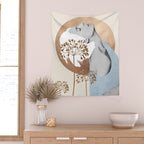 Gentle Beauty 8 Wall Tapestry Gallery Image 2