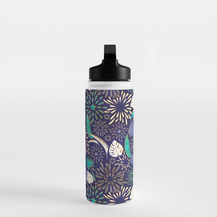 Tropical fireworks Water Bottle Gallery Image 3