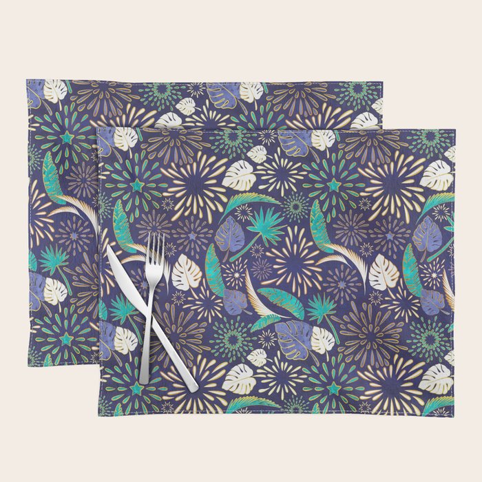 Tropical fireworks Placemat Gallery Image 1