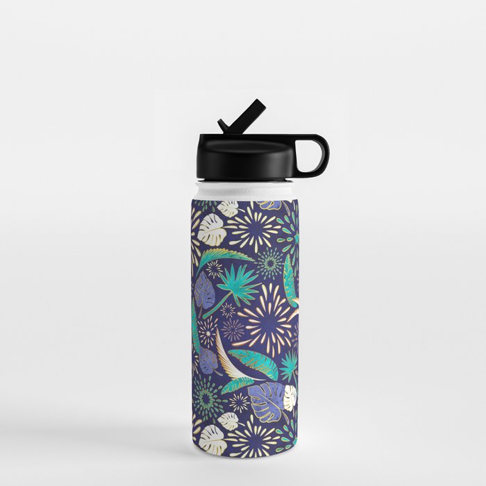 Tropical fireworks Water Bottle Gallery Image 1