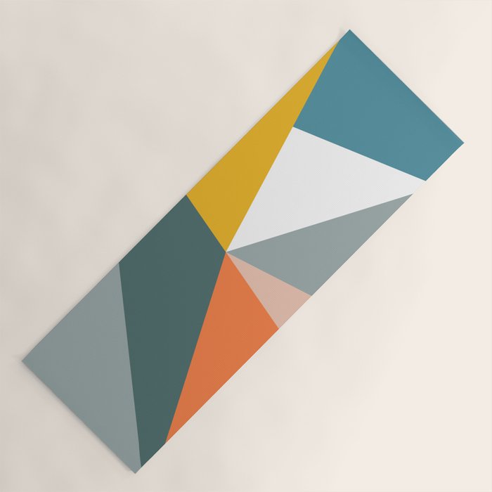 Modern Geometric 33 Yoga Mat Gallery Image 1