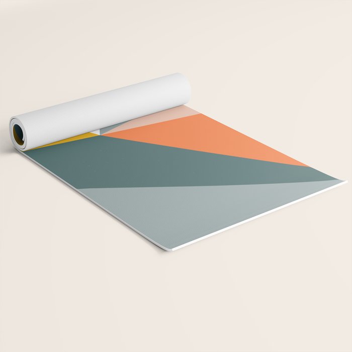 Modern Geometric 33 Yoga Mat Gallery Image 2