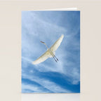 Gabriel # Great White Heron Stationery Card Gallery Image 2