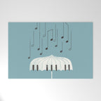 Singing in the rain Welcome Mat Gallery Image 1