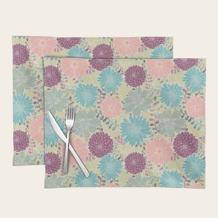 September Blooms Placemat Gallery Image 1