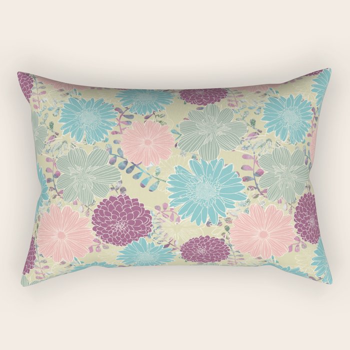 September Blooms Rectangular Pillow Gallery Image 2