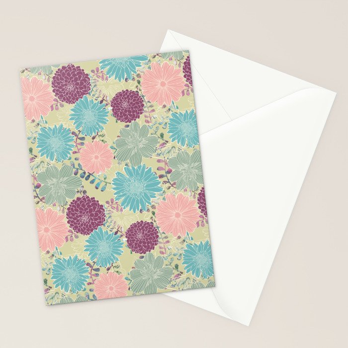 September Blooms Stationery Card Gallery Image 2