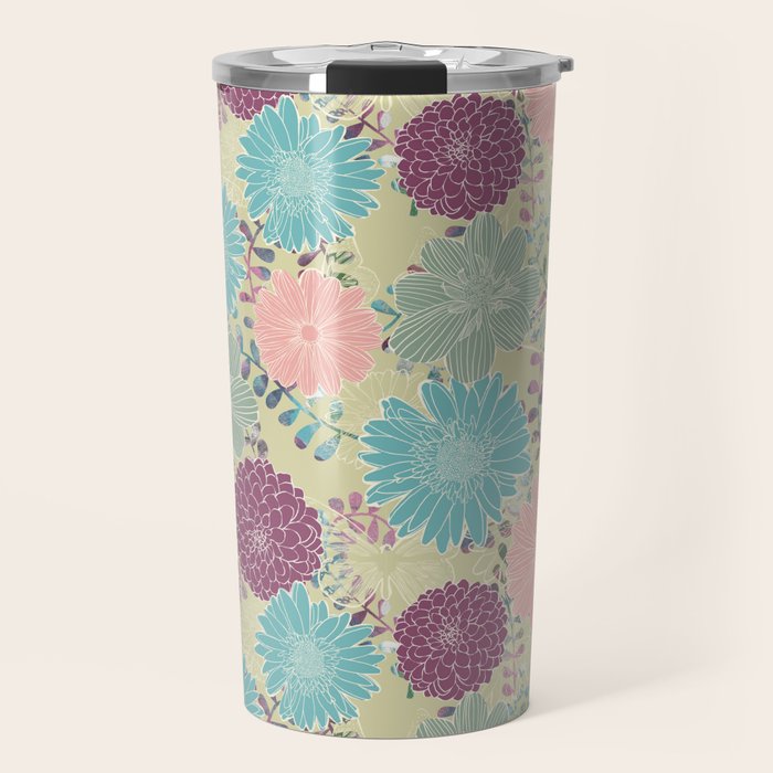 September Blooms Travel Mug Gallery Image 1
