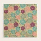 September Blooms Wood Wall Art Gallery Image 1