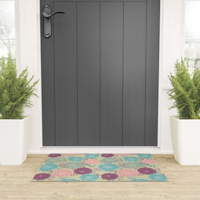 September Blooms Welcome Mat Gallery Image 3