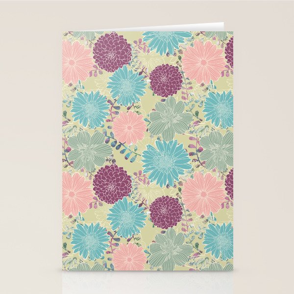 September Blooms Stationery Card Gallery Image 1