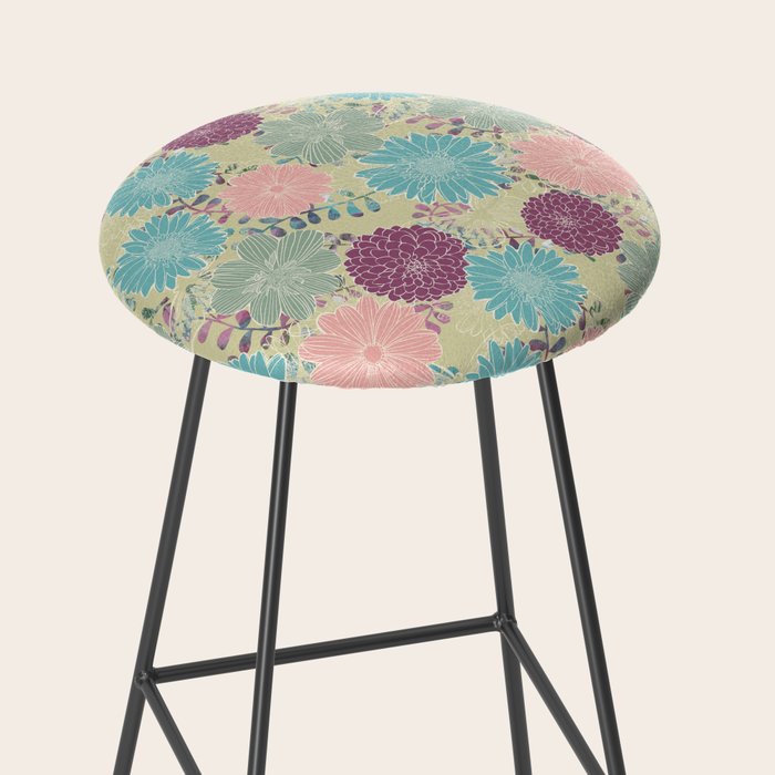 September Blooms Stool Gallery Image 2
