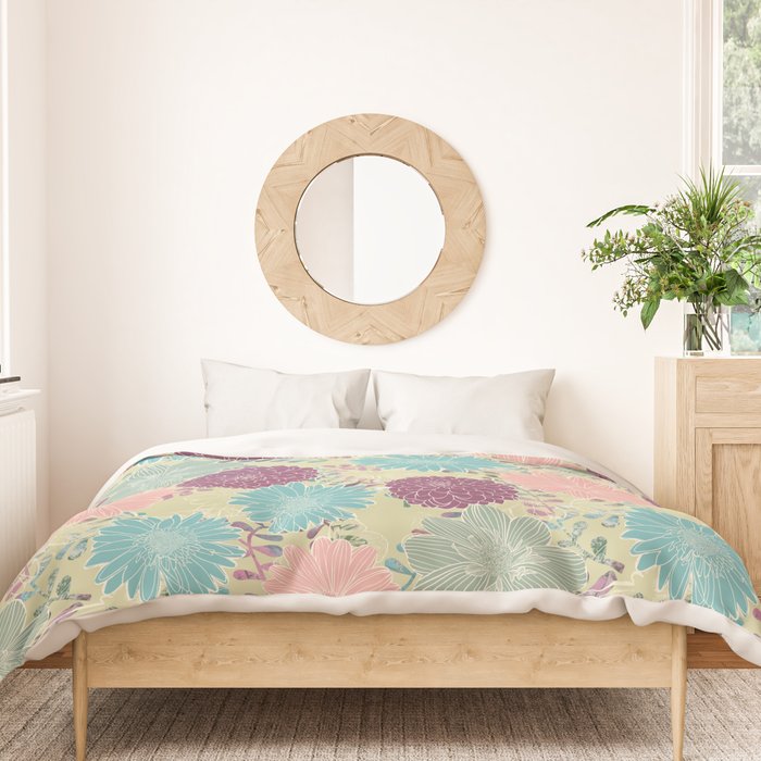 September Blooms Duvet Cover Gallery Image 3