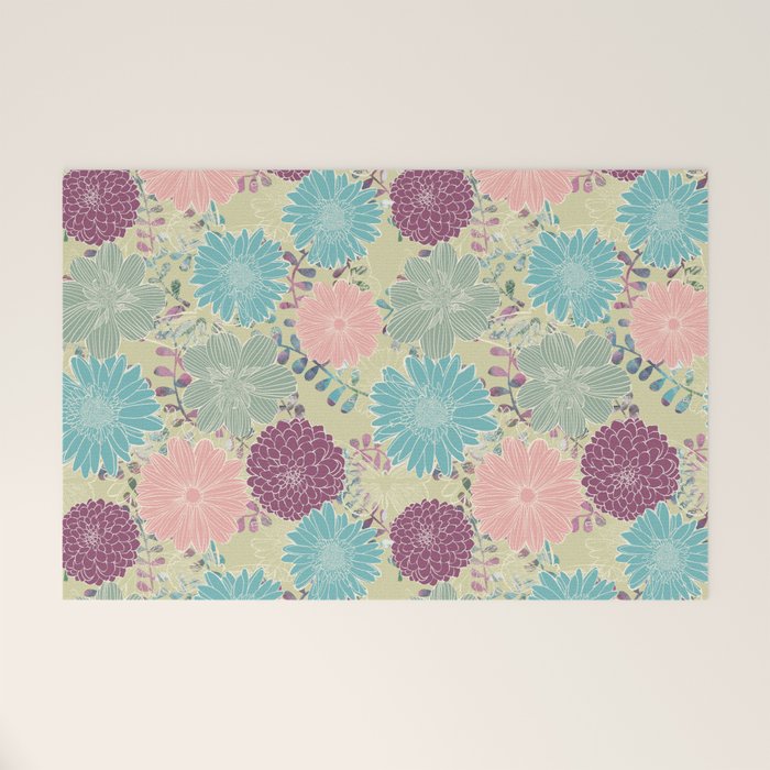 September Blooms Welcome Mat Gallery Image 1