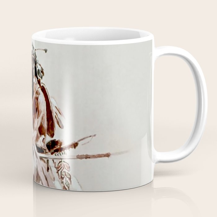 âPowderfaceâ Western Art by Charles M Russell Coffee Mug Gallery Image 1
