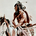 âPowderfaceâ Western Art by Charles M Russell Coffee Mug Gallery Image 2