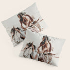 âPowderfaceâ Western Art by Charles M Russell Pillow Sham Gallery Image 3