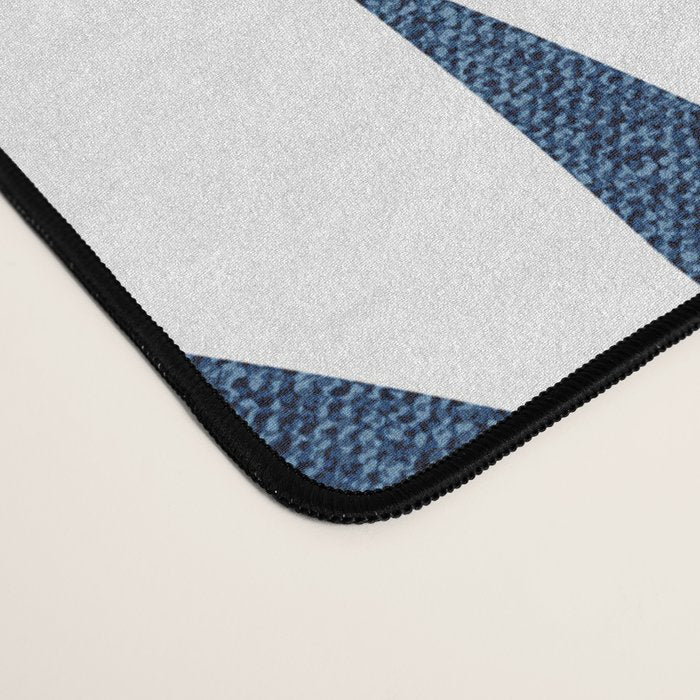 Pineapple Blue Denim Desk Mat Gallery Image 4