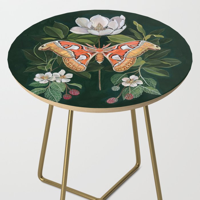Atlas Moth Magnolia Side Table Gallery Image 2