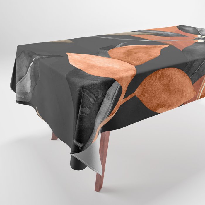 Abstract Art Tropical Leaves 161 Tablecloth Gallery Image 1