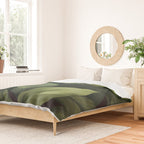 Lush Green Leaf Serenity Calm Garden Vibes Duvet Cover Gallery Image 2