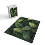 Lush Green Leaf Serenity Calm Garden Vibes Jigsaw Puzzle Gallery Image 2