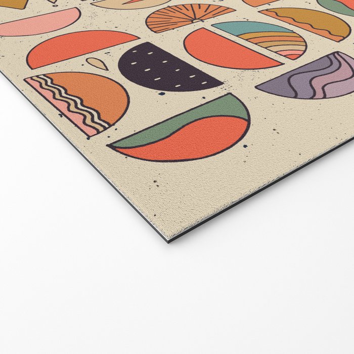 Retro Fruits Welcome Mat Gallery Image 2