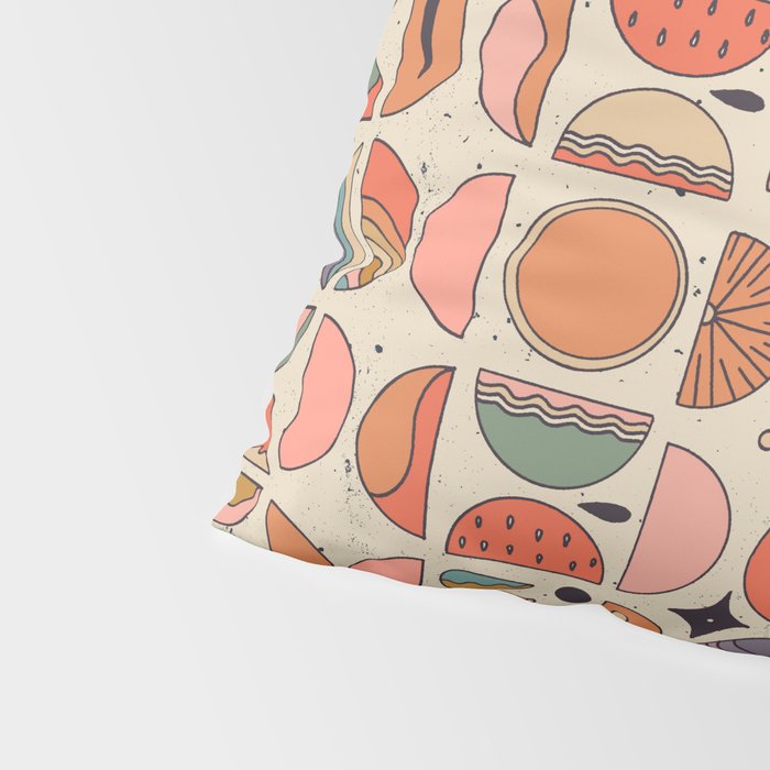 Retro Fruits Pillow Sham Gallery Image 4