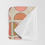 Retro Fruits Throw Blanket Gallery Image 3